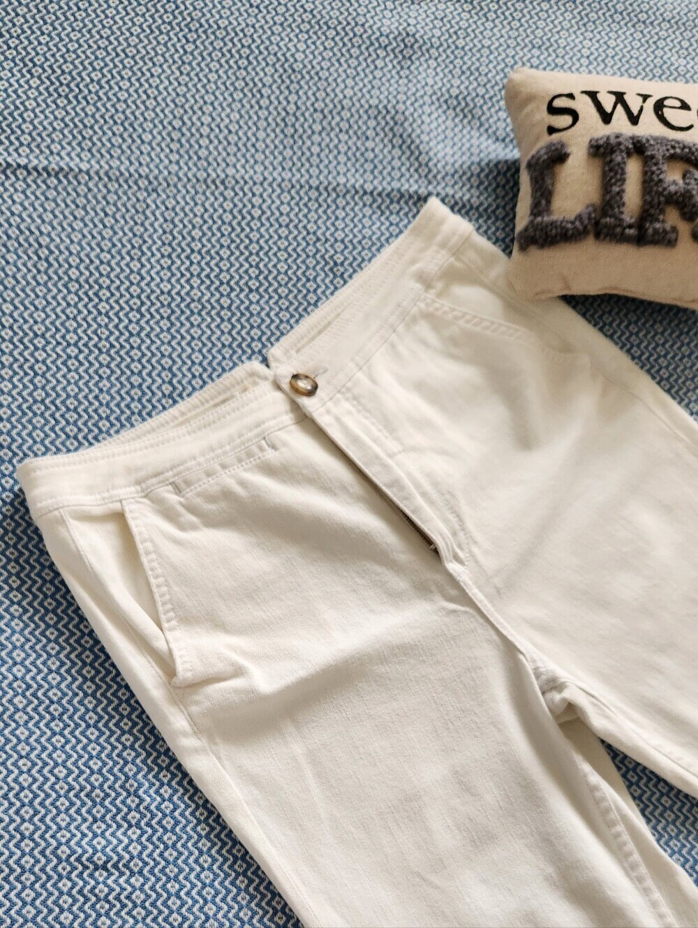 Anthropologie Bootcut Chino Denim